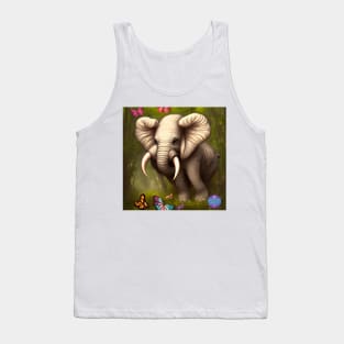 CUTE ELEPHANT Tank Top